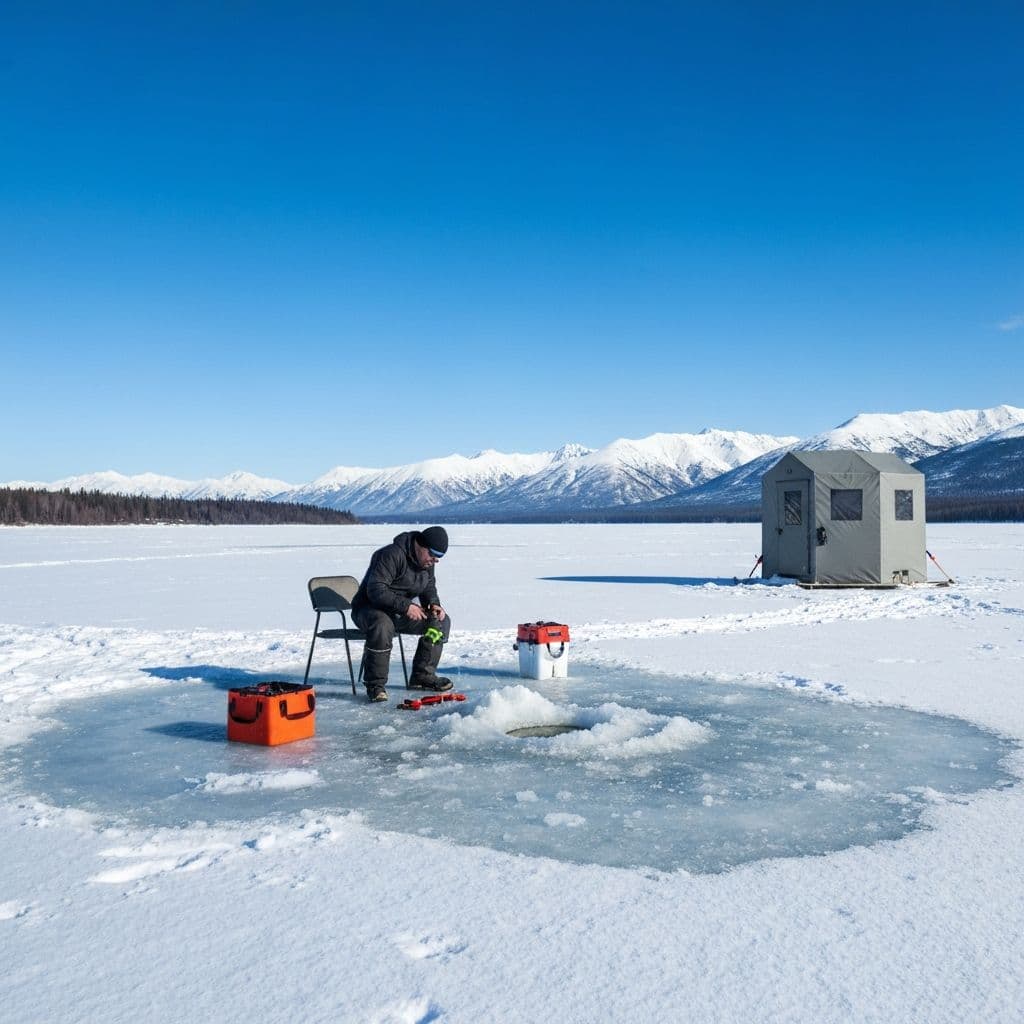Winter Ice Fishing